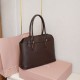 Miu Miu Aventure Large Shopper Bag in Briarwood Nappa Leather