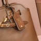 Miu Miu Aventure Large Shopper Bag in Brown Nappa Leather