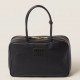 Miu Miu Beau Top-handle Bag in Black Leather