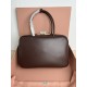 Miu Miu Beau Top-handle Bag in Briarwood Leather