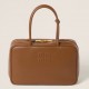 Miu Miu Beau Top-handle Bag in Brown Leather