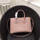 Prada Galleria Medium Bag In Pink Saffiano Leather