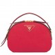 Prada Odette Red Saffiano Leather Bag