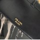 Prada Belle Shoulder Bag In Black Calfskin