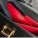 Prada Belle Shoulder Bag In Black Calfskin