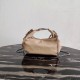 Prada Beige Nylon Re-Edition 2006 Hobo Bag