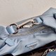 Prada Blue Nylon Re-Edition 2006 Hobo Bag