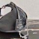 Prada Black Nylon Re-Edition 2006 Hobo Bag