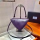 Prada Padded Bag In Purple Nappa Leather