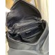 Prada Signaux Hobo In Bag In Black Nylon