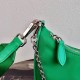 Prada Green Nylon Re-Edition 2005 Shoulder Bag