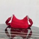 Prada Red Nylon Re-Edition 2005 Shoulder Bag