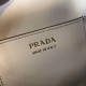 Prada Bucket Bag In Light Blue Saffiano Leather