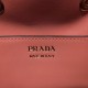 Prada Bucket Bag In Pink Saffiano Leather