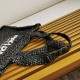 Prada Small Tote Bag In Black Raffia