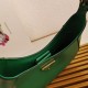 Prada Shoulder Bag in Green Leather