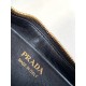 Prada Arque Mini Shoulder Bag in Black Leather