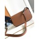 Prada Shoulder Bag in Cognac Smooth Calfskin