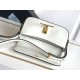 Prada Shoulder Bag in White Smooth Calfskin