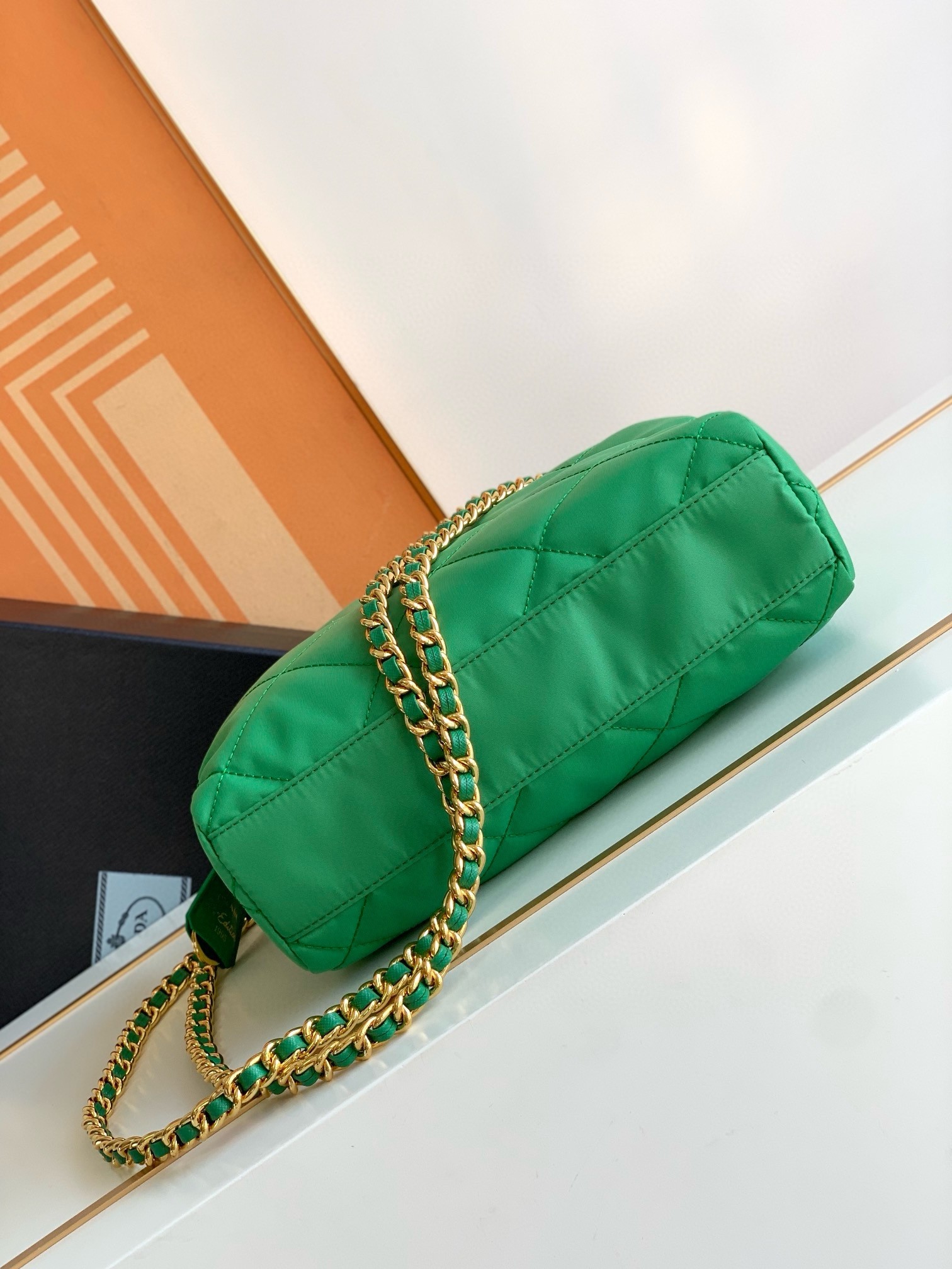 Prada Re-Edition 1995 Tote Bag in Green Re-Nylon