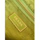 Prada Re-Edition 1995 Tote Bag in Lime Green Re-Nylon