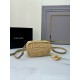 Prada Crochet Shoulder Bag in Natural Raffia-effect Yarn