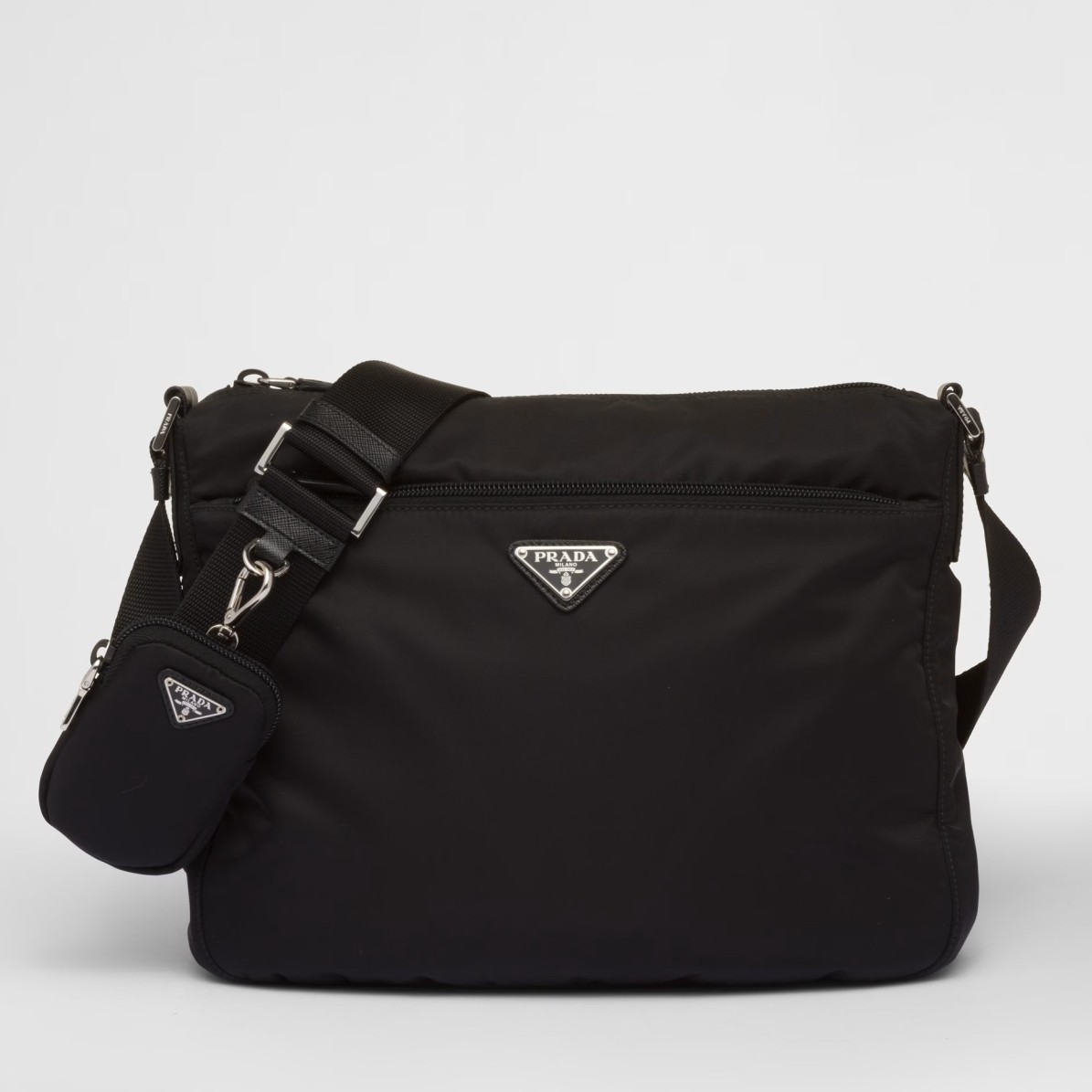 Prada Crossbody Bag in Black Re-Nylon