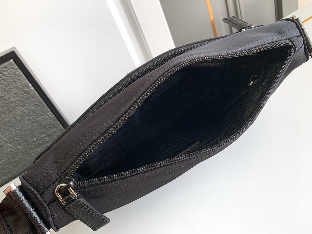 Prada Crossbody Bag in Black Re-Nylon