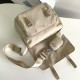 Prada Shoulder Bag with Flap in Beige Re-Nylon