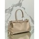 Prada Large Tote Bag in Beige Soft Leather