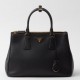 Prada Galleria Large Tote Bag in Black Calfskin