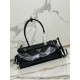 Prada Medium Tote Bag in Black Soft Leather