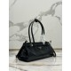 Prada Medium Tote Bag in Black Soft Leather