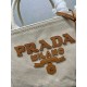 Prada Medium Blend Tote Bag in Linen