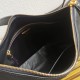 Prada Aimee Large Shoulder Bag in Black Leather