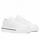 Prada Women's Macro Sneakers In White Re-Nylon And Leather