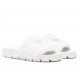 Prada Women's Slides In White Shearling