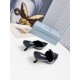 Prada Sabots Mules In Black Brushed Leather