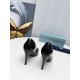 Prada Pumps 85mm In Black Patent Leather