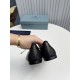 Prada Ballerinas in Black Nappa Leather