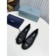 Prada Ballerinas in Black Nappa Leather