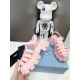 Prada Foam Sandals in Light Pink Rubber