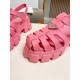 Prada Foam Sandals in Pink Rubber