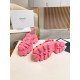 Prada Foam Sandals in Pink Rubber