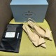 Prada Slingback Pumps 45mm in Powder Brushed Leather