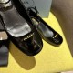 Prada Pumps 35mm in Black Patent Leather