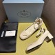 Prada Pumps 35mm in White Patent Leather