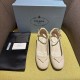 Prada Pumps 35mm in White Patent Leather