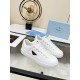 Prada Women's Sneakers in White Nappa Leather