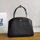 Prada Large Tote Bag in Black Smooth Calfskin